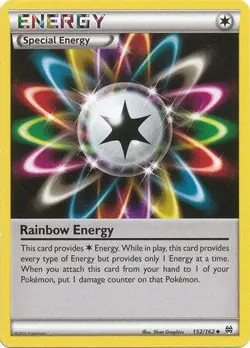 Rainbow Energy 152/162 Uncommon - Pokemon XY Break Through Card - Image 1