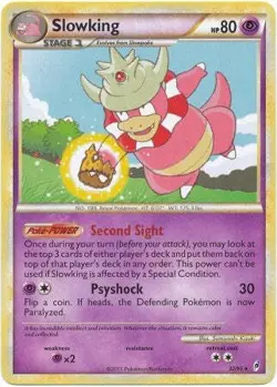Pokemon Call Of Legends SlowKing 32/95 Rare Card - Image 1