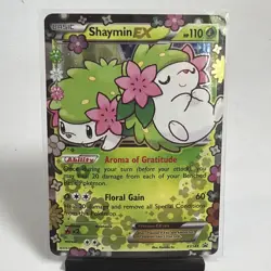 Pokemon XY Black Star Promo Holo Shaymin EX XY148 LP-NM Card 2016 - Image 1