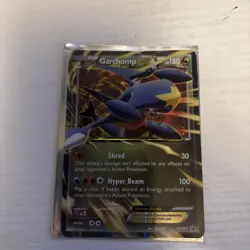 Pokemon TCG Garchomp EX Black Star Promos Ultra Rare Holo Card XY167 - Image 2