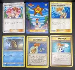 12x Pokemon Cards Mistys Psyduck Golduck Lot - Holo Rare 1st Edition Vintage TCG - Image 4