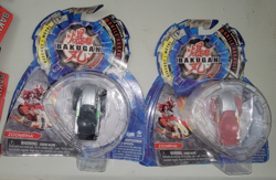 2 Bakugan Mechtanium Surge Mobile Assault Red ZOOMPHA Diecast I Metal & Card - Image 1