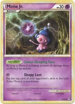 Pokemon Call Of Legends Mime Jr. 47/95 Uncommon Card - Image 1