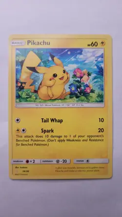 Pokemon TCG Pikachu S&M Trainer Kit: Alolan Raichu 14/30 Regular Common Card NM - Image 1