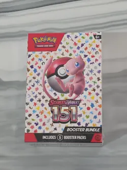 Pokemon TCG Scarlet & Violet Booster Bundle 151 Cards, 6 Packs - Image 1