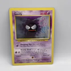 50/102 Gastly - Base Set - Common - 1999 - Vintage - Pokemon Card TCG - Image 1