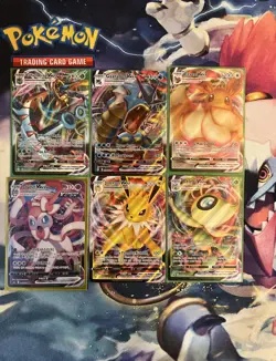 Bundle Lot Pokemon VMAX Card Collection - Image 1