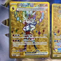 Terapagos UPC 3 Card Promo Set Display Cinderace Lapras Pokemon SVP 163 164 165 - Image 4