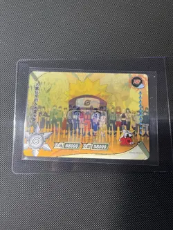 Naruto Uzumaki NRSS-HR-016 Naruto New Years Kayou Card 3D Ultra Rare - Image 1