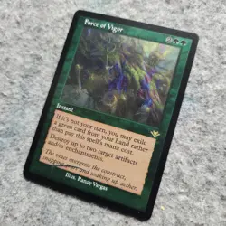 Force of Vigor Retro Frame Foil-Etched MTG Card Modern Horizons - Image 3