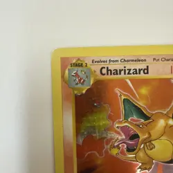 Pokemon TCG Charizard Holo Shadowless Card 004/102 Base Set 1999 - Image 3