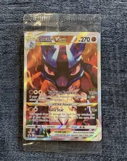 Pokemon TCG Sword & Shield Lucario VSTAR Sealed Black Star Promo Card SWSH291 - Image 1