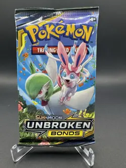 Pokemon - Unbroken Bonds - 10-Card Sealed Booster Pack (Random Art Pack) QTY - Image 3