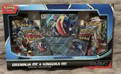 Pokemon Trading Card Game TCG Greninja ex Kingdra Ex Special Collection Box New - Image 1