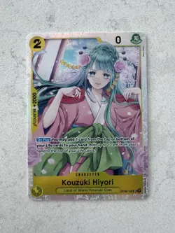 1x Kouzuki Hiyori OP06-106 SR NM One Piece Card - Image 1
