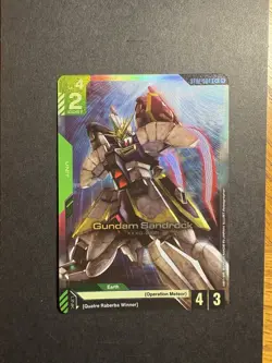 Gundam Sandrock Alternate Art Foil - ST02-004 C+ NM - Gundam TCG Card Game - Image 1