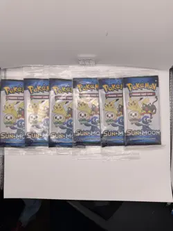 Pokemon Card - Sun & Moon Base - general mills Pack - 3 Cards - Factory Sealed* - Image 1