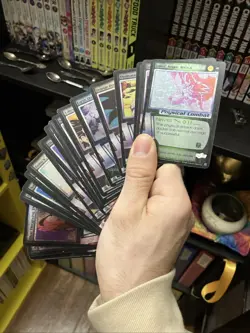 DBZ Saiyan Saga, Vintage, LP-MP, 20 Card Foil Lot, Limited, Dragon Ball Z, TCG - Image 5