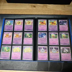 Paldean Fates 52% of Master Set 100% Base Set 172/326 Cards Pokemon TCG NM S&V - Image 5