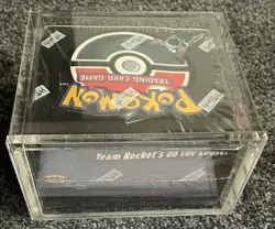 Team Rocket Booster Box Unlimited Sealed Pokemon TCG Wizards Of The Coast - Image 2