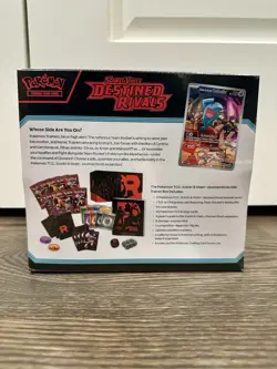 Auc#2 Pokemon TCG S & V Destined Rivals Elite Trainer Box ETB Sealed *Ships Fast - Image 2