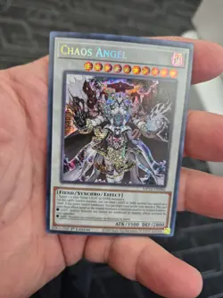 Yugioh Chaos Angel MP24-EN086 Prismatic Secret Rare 1st Edition Near Mint - Image 2