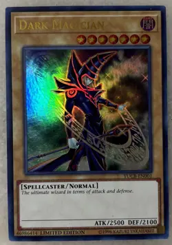 YUGIOH DARK MAGICIAN YUCB-EN001 ULTRA LIMITED EDITION LP - Image 1
