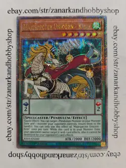 YuGiOh Majespecter Unicorn - Kirin RA04-EN260 Quarter Century Secret Rare - Image 1