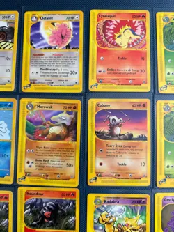 Aquapolis, Expedition Base Set Pokemon Card Lot LP/MP Marowak 54/147, Cubone 72 - Image 3
