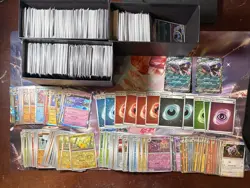 Pokemon S&V 151 MEW Bulk Lot 5+ Pounds of Cards Holos Commons Reverse Holos - Image 1