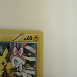 Pikachu XY95 Holo 2016 Let's Eat Together RARE Pokemon Card TCG NM - Image 3