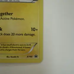 Pikachu XY95 Holo 2016 Let's Eat Together RARE Pokemon Card TCG NM - Image 5