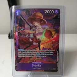 Shanks R OP13-065 Alt Art Carrying On His Will One Piece Card TCG English NM - Image 1