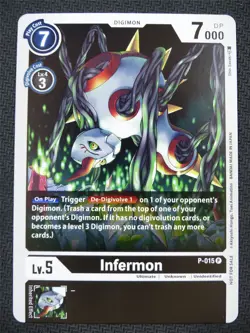 Infermon P-015 Promo - Digimon Card #5PY - Image 1
