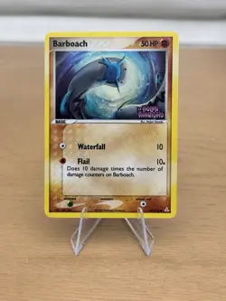 Barboach 60/110 Reverse Holo EX Holon Phantoms Stamped Holo Pokemon Card LP+/NM- - Image 1