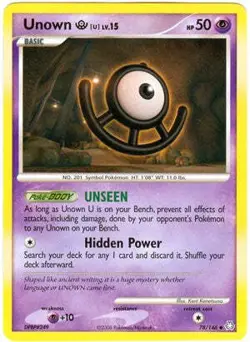 Pokemon Legends Awakened Uncommon Card - Unown U 78/146 - Image 1