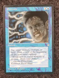 Enervate Ice Age MTG Vintage Magic the Gathering Card NM (DS3D1L4) - Image 3