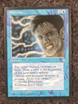 Enervate Ice Age MTG Vintage Magic the Gathering Card NM (DS3D1L4) - Image 5