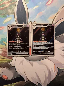 Pokemon Gothitelle TCG Black Bolt & White Flare SVP 211 X2 Cards NM - Image 1