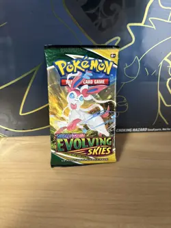 Pokemon Card Sword & Shield Evolving Skies 1 Booster Pack RANDOM Art - NEW SEAL - Image 1