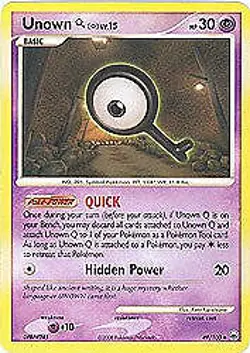 Pokemon Diamond and Pearl Majestic Dawn- Unown (Uncommon) Card 49/100 - Image 1