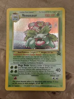2000 WOTC - Venusaur #13 - Black Star Promo Holo - Pokemon Card - Image 1