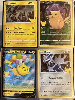 Bundle Lot Pokemon CELEBRATIONS Card Collection - Image 2