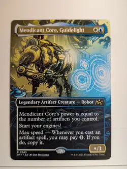MTG - Mendicant Core, Guidelight - DFT - R - Borderless - 365 - Image 1