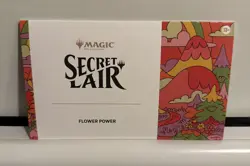 MTG Secret Lair Drop: Flower Power - Non-Foil Land Set New & Sealed - Image 1