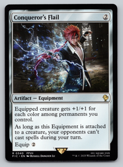 Conqueror's Flail - Final Fantasy Commander - MTG - Image 1