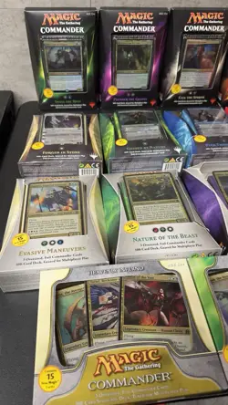 MTG COMMANDER LOT FIRST 20 DECKS 2011 2013 2014 2015 OFFICIAL MAGIC GATHERING - Image 3
