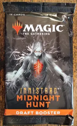 Magic (MtG), 3 factory sealed Innistrad: Midnight Hunt draft boosters - Image 3