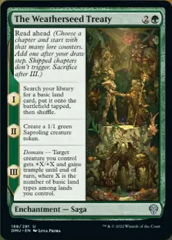 The Weatherseed Treaty [Dominaria United] Magic MTG - Image 1