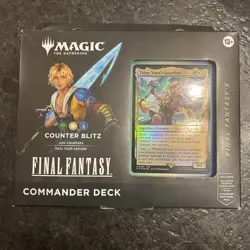 Magic the Gathering Final Fantasy Commander Deck/Counter Blitz - Image 1